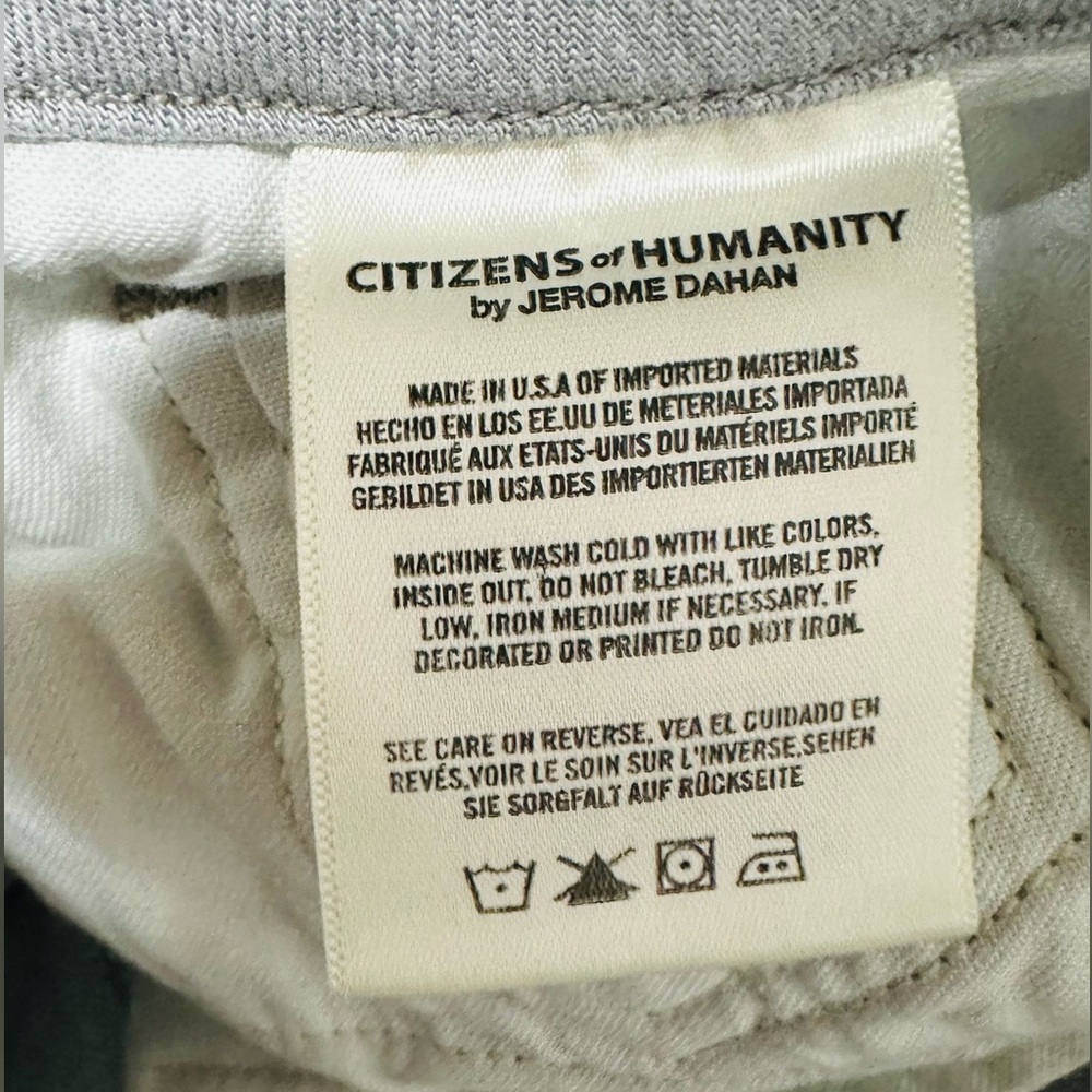 CITIZENS OF HUMANITY | JEANS | RACER | LOW RISE SKINNY | 28 | - Picture 8 of 9